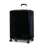 Valise cabine rigide delsey x benetton united 75. 5 cm noir