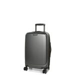 Valise cabine rigide elite pure mate s 55x35x20 cm anthracite gris