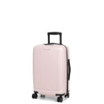 Valise cabine rigide elite pure mate s 55x35x20 cm rose