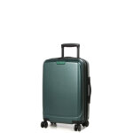 Valise cabine rigide elite pure mate s 55x35x20 cm vert fort