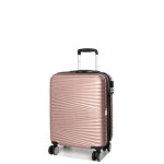 Valise cabine rigide extensible 4 roues lys sedona 55 cm rose gold