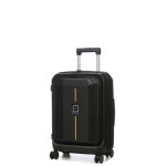 Valise cabine rigide extensible airtex aquila 55 cm - poche noir