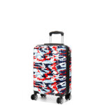 Valise cabine rigide extensible airtex camo 55 x 35 x 20 cm camo blanc