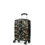 Valise cabine rigide extensible airtex camo 55 x 35 x 20 cm vert