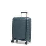 Valise cabine rigide extensible airtex canopus 54 cm - poche jade vert