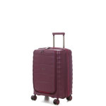 Valise cabine rigide extensible airtex canopus 54 cm - poche violet Valise cabine rigide extensible airtex canopus 54 cm - poche violet