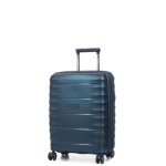 Valise cabine rigide extensible airtex canopus 55 cm bleu