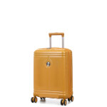 Valise cabine rigide extensible airtex mirzam 53 cm jaune moutarde