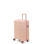 Valise cabine rigide extensible airtex nekkar 55 cm saumon rose Valise cabine rigide extensible airtex nekkar 55 cm saumon rose