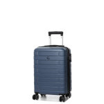 Valise cabine rigide extensible arogado esco by jump 55 cm bleu