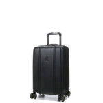 Valise cabine rigide extensible delsey cadence 55 cm noir profond