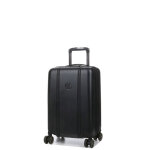 Valise cabine rigide extensible delsey cadence 55 cm noir profond