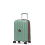 Valise cabine rigide extensible delsey carrousel 2 - 55 cm vert sauge