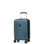 Valise cabine rigide extensible delsey freestyle 55 cm bleu