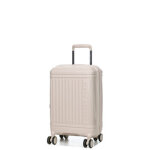 Valise cabine rigide extensible delsey lutece 55 cm beige
