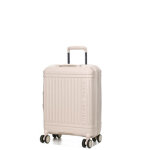 Valise cabine rigide extensible delsey lutece slim 55 cm beige