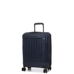 Valise cabine rigide extensible delsey lutece se slim 55 cm bleu