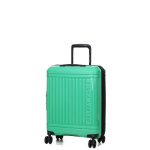 Valise cabine rigide extensible delsey lutece se slim 55 cm menthe vert