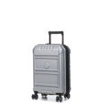 Valise cabine rigide extensible delsey rempart 2. 0 - 55 cm argent gris