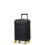 Valise cabine rigide extensible delsey rempart 2. 0 - 55 cm noir