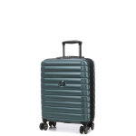 Valise cabine extensible delsey shadow 5. 0 slim 55x40x20 cm vert