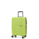 Valise cabine rigide extensible design jump xwave 55x40x20 cm citron vert jaune