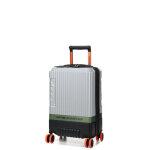 Valise cabine rigide extensible jeep jh001a s 55 cm argent gris