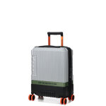 Valise cabine rigide extensible jeep jh001a s slim 55 cm argent gris