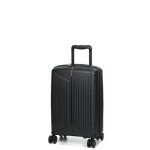 Valise cabine rigide extensible jump eva 55 x 35 x 20 cm anthracite gris