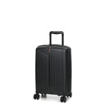 Valise cabine rigide extensible jump eva� 55 x 35 x 20 cm anthracite gris