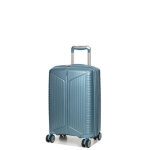 Valise cabine rigide extensible jump eva 55 x 35 x 20 cm bleu ciel