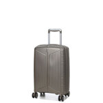 Valise cabine rigide extensible jump eva� 55 x 35 x 20 cm champagne beige