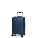 Valise cabine rigide extensible jump eva� 55 x 35 x 20 cm marine bleu