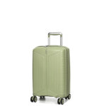 Valise cabine rigide extensible jump eva 55 x 35 x 20 cm vert clair