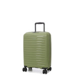 Valise cabine rigide extensible jump striper 55x35x20 cm vert clair