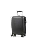 Valise cabine rigide extensible lys bergen 55 cm noir Valise cabine rigide extensible lys bergen 55 cm noir