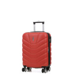 Valise cabine rigide extensible lys masaya 40 x 55 x 20 cm rouge Valise cabine rigide extensible lys masaya 40 x 55 x 20 cm rouge