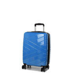 Valise cabine rigide extensible lys morelia 55 cm bleu