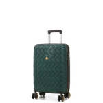 Valise cabine rigide extensible lys odense 55 cm vert sapin