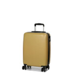 Valise cabine rigide extensible lys utrecht 55 cm moutarde jaune Valise cabine rigide extensible lys utrecht 55 cm moutarde jaune