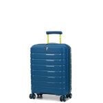 Valise cabine rigide extensible roncato b - flying move 55 cm bleu lagon