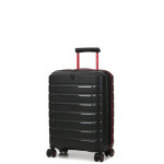 Valise cabine rigide extensible roncato b - flying move 55 cm noir fum�e