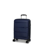 Valise cabine pas cher roncato r - lite 55x40x20 cm bleu nuit