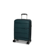 Valise cabine pas cher roncato r - lite 55x40x20 cm vert bouteille bleu