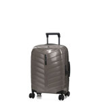 Valise cabine rigide extensible samsonite attrix slim 55 cm dune marron