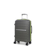 Valise cabine rigide extensible samsonite flux 55x40x20 dark olive gris