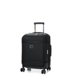 Valise cabine rigide extensible samsonite image 55 cm - poche noir