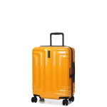 Valise cabine rigide extensible samsonite lin'air 55 cm metallic mango jaune