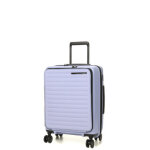 Valise cabine rigide extensible samsonite restackd 55 cm - poche lavender violet
