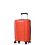 Valise cabine rigide extensible samsonite upscape slim 55 cm lava orange